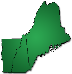 Vermont New Hampshire Maine Map Indoor Environment Control | HVAC Air Filter Sales & Service 